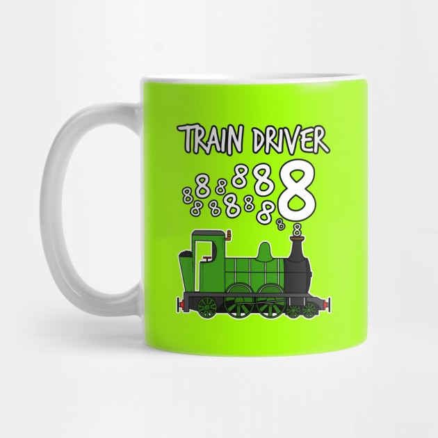 Train Driver 8 Year Old Kids Steam Engine by doodlerob